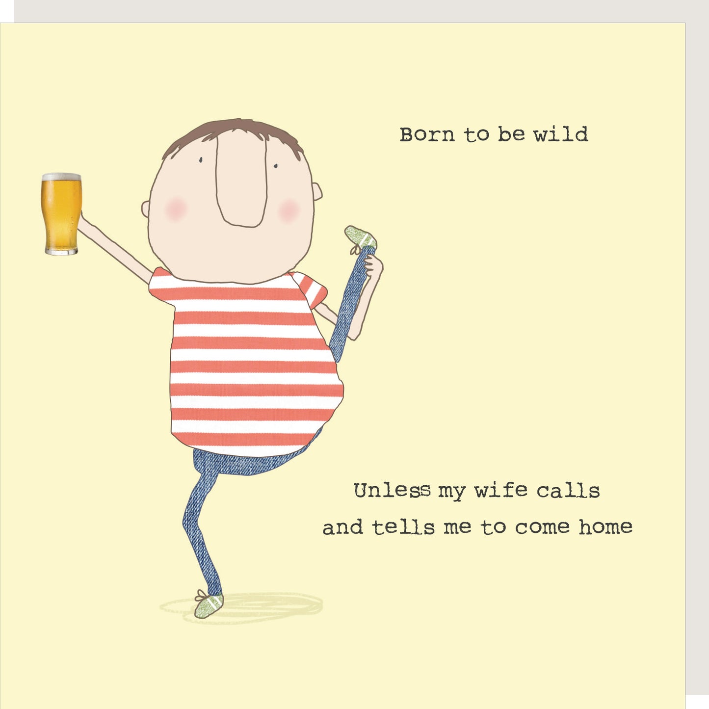 Rosie Made A Thing Born To Be Wild Birthday Card