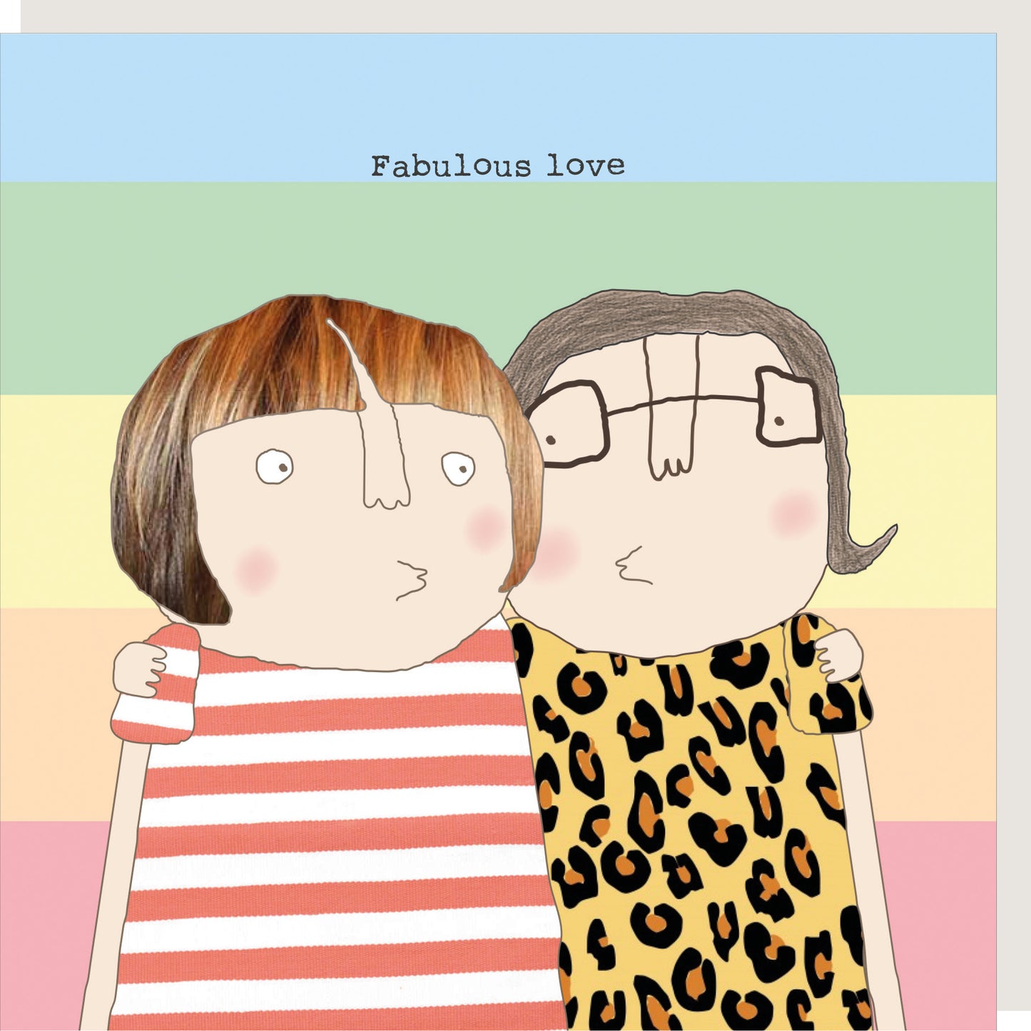 Rosie Made A Thing Fabulous Love Female Relationship Greeting Card
