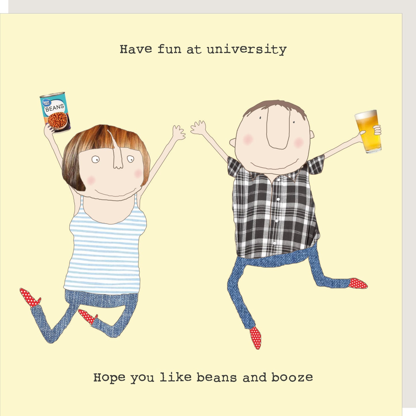 Rosie Made A Thing Have Fun At University Card