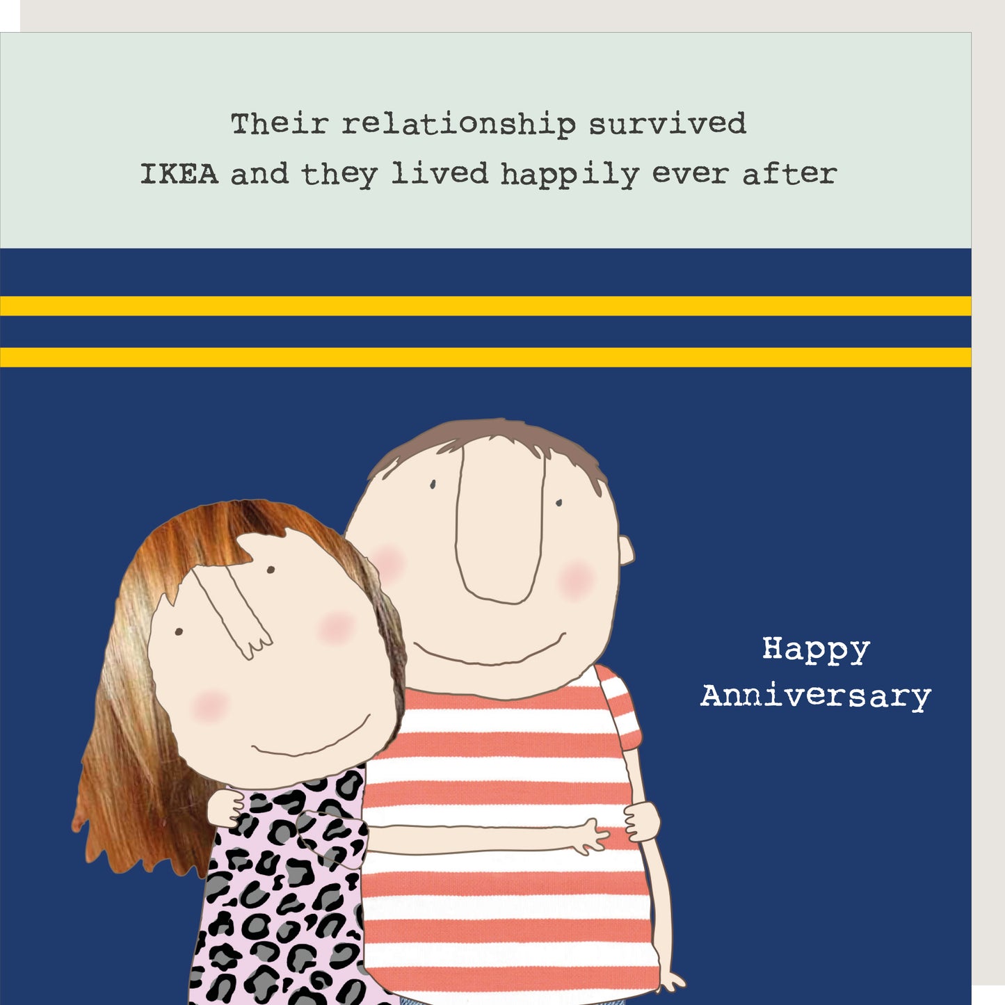 Rosie Made A Thing Survived Ikea Happy Anniversary Greeting Card