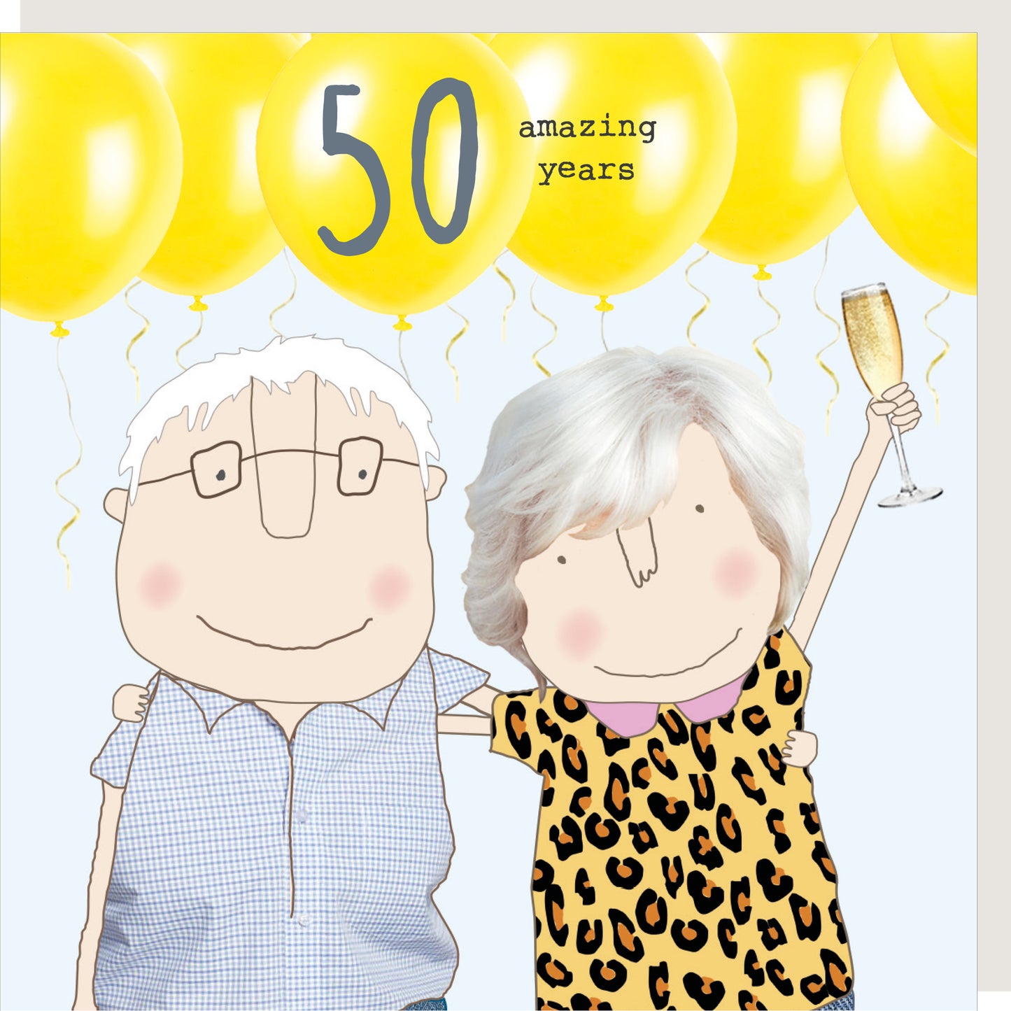 Rosie Made A Thing Amazing Years 50th Anniversary Greeting Card