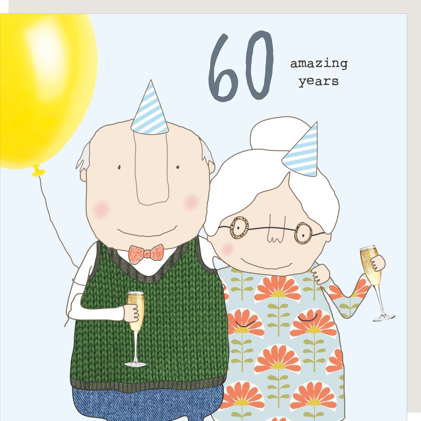 Rosie Made A Thing Amazing Years 60th Anniversary Greeting Card