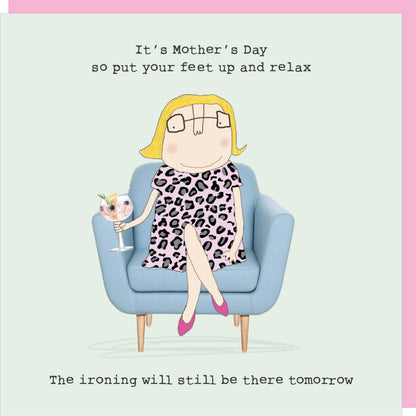 Rosie Made A Thing Mother's Day Put Your Feet Up Card