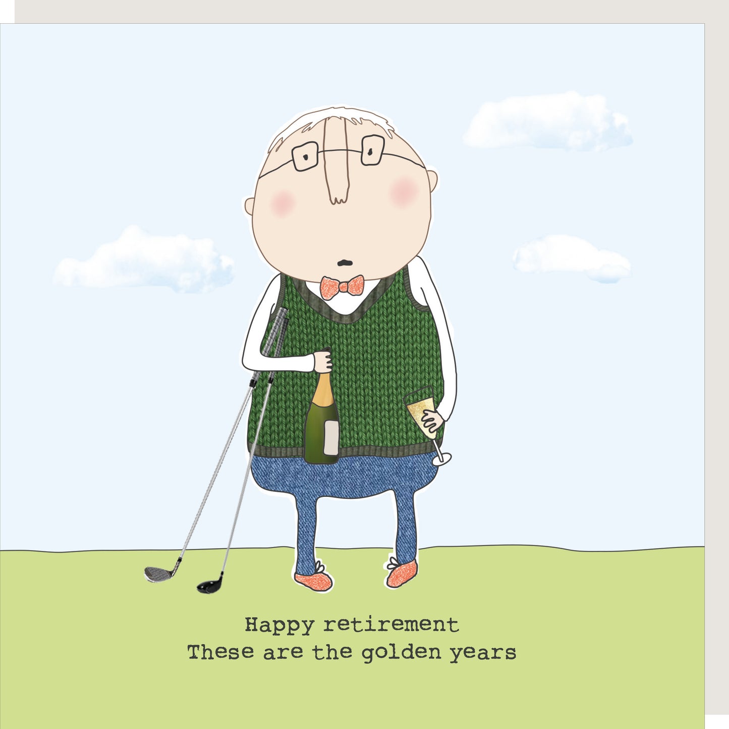 Rosie Made A Thing The Golden Years Happy Retirement Greeting Card