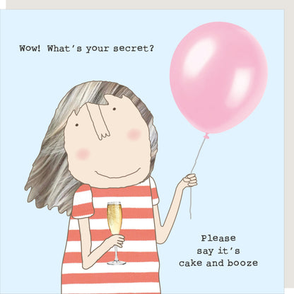 Rosie Made A Thing Wow What's Your Secret? Card
