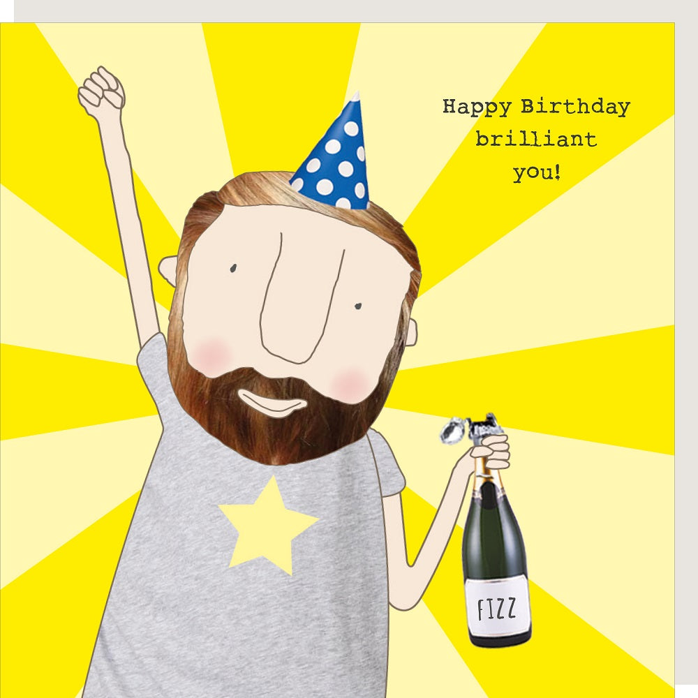 Rosie Made A Thing Brilliant You! Birthday Greeting Card