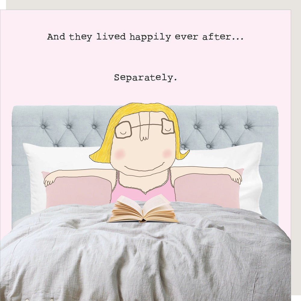 Rosie Made A Thing Lived Separately Any Occasion Greeting Card
