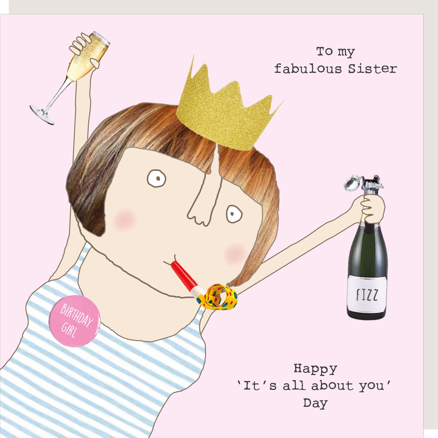 Rosie Made A Thing Sister Happy All About You Day Birthday Card