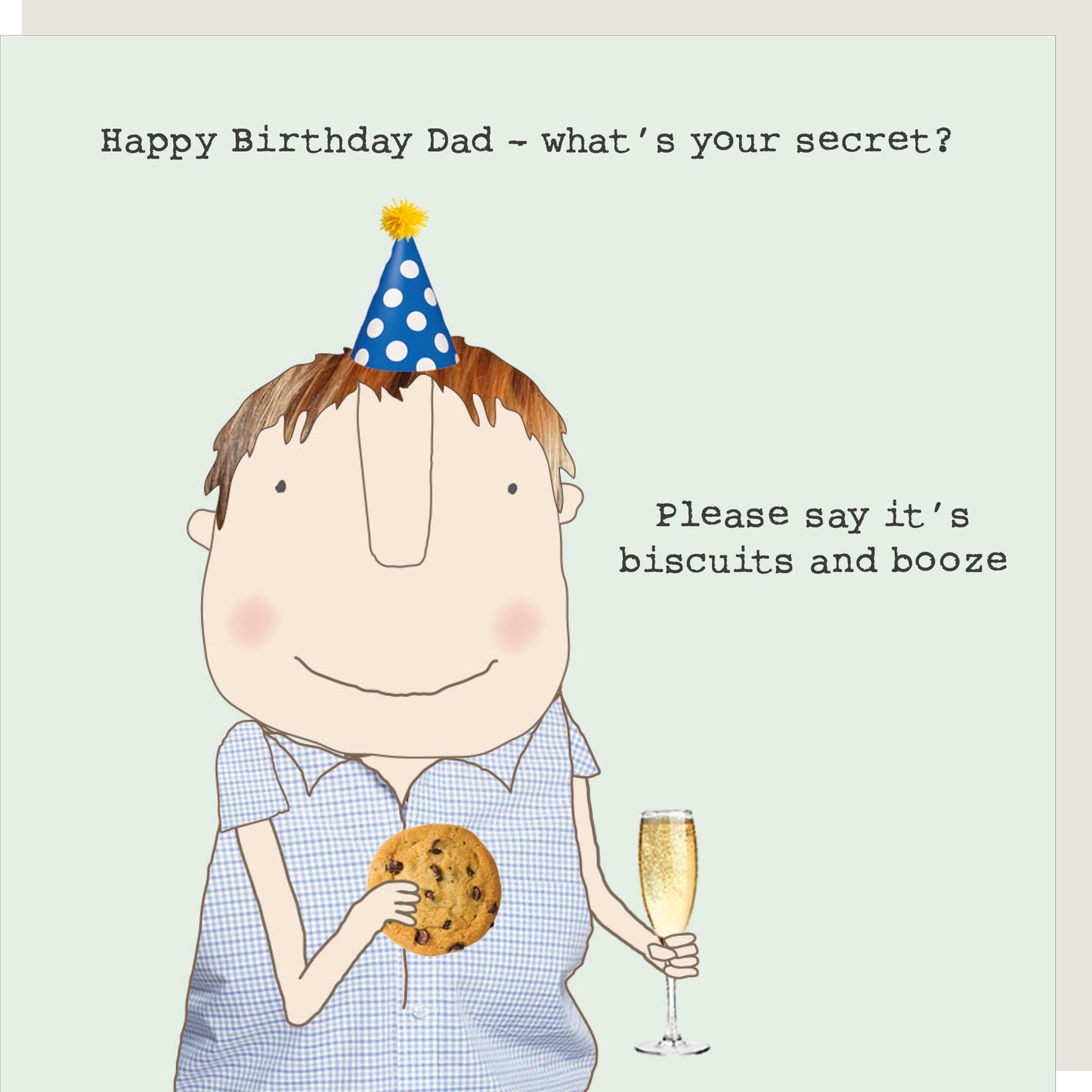 Rosie Made A Thing Dad's Secret Birthday Card
