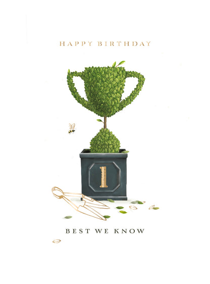 Best We Know Birthday Greeting Card