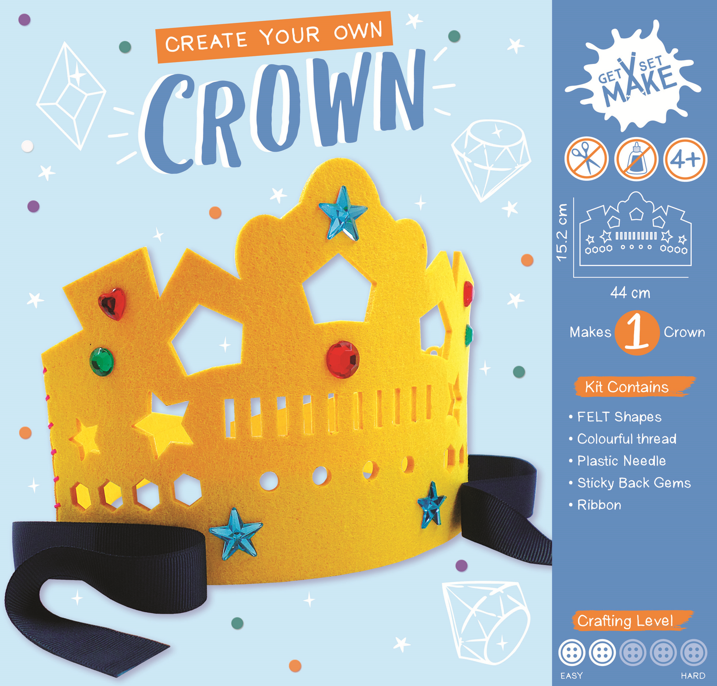 Get Set Make Create Your Own Crown Felt