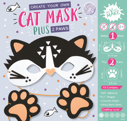 Get Set Make Create Your Own Cat Mask Felt