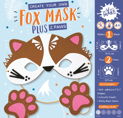 Get Set Make Create Your Own Fox Mask Felt