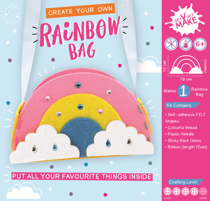 Get Set Make Create Your Own Rainbow Bag Felt