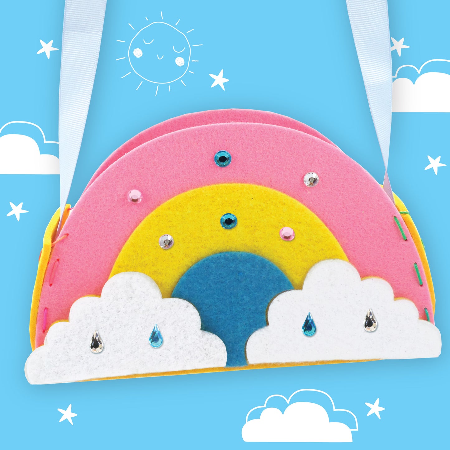 Get Set Make Create Your Own Rainbow Bag Felt