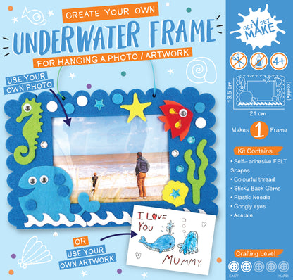 Get Set Make Create Your Own Underwater Frame Felt