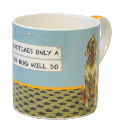 Only A Dog Hug Will Do Little Dog Laughed Mug In Gift Box