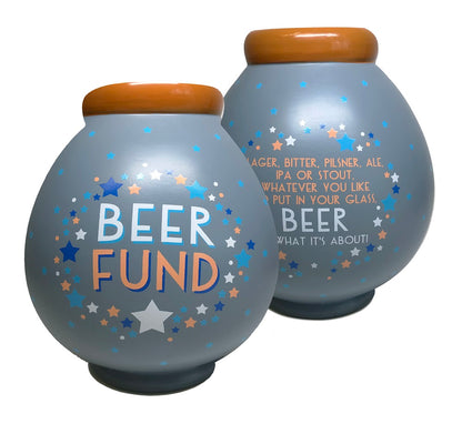 Beer Fund Money Pot Hopes & Dreams Savings Pot In Gift Box