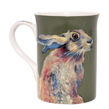 The Hare Collection George Hare Fine Bone China Mug In Gift Box