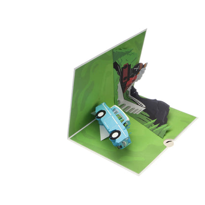 Harry Potter Harry & Ron In The Flying Ford Anglia Greeting Card