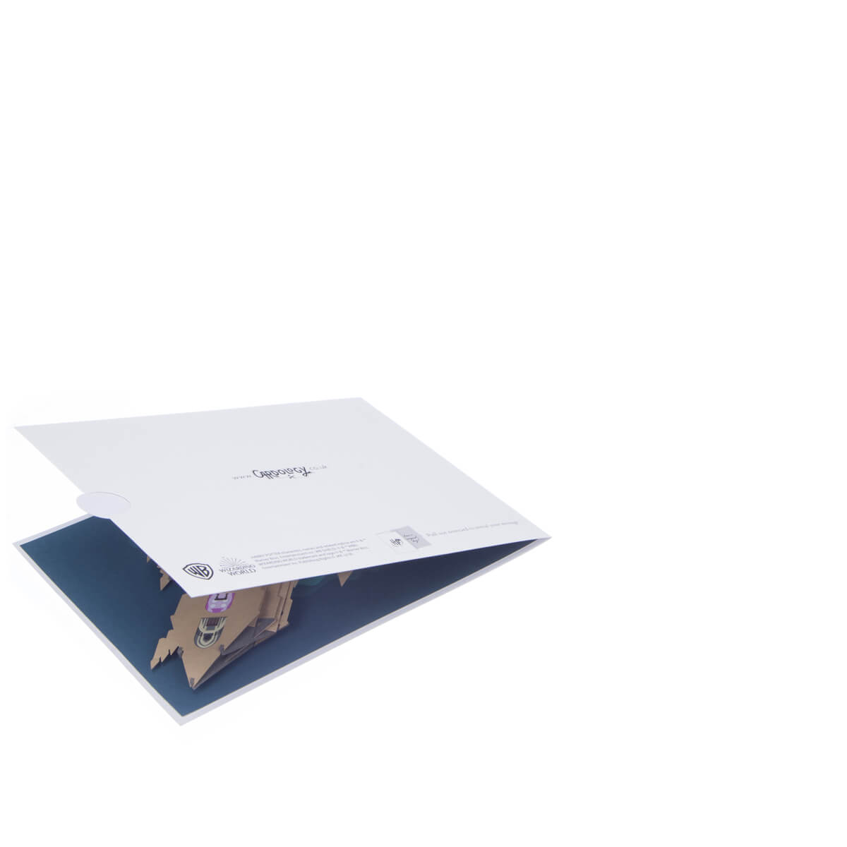 Harry Potter Hogwarts Wizarding School Pop-Up Greeting Card