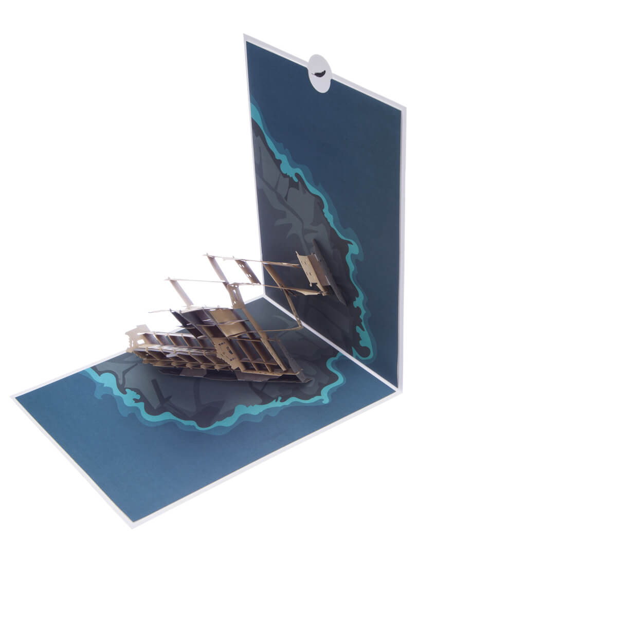 Harry Potter Hogwarts Wizarding School Pop-Up Greeting Card