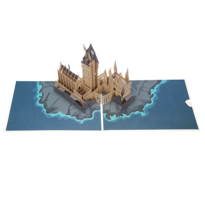 Harry Potter Hogwarts Wizarding School Pop-Up Greeting Card