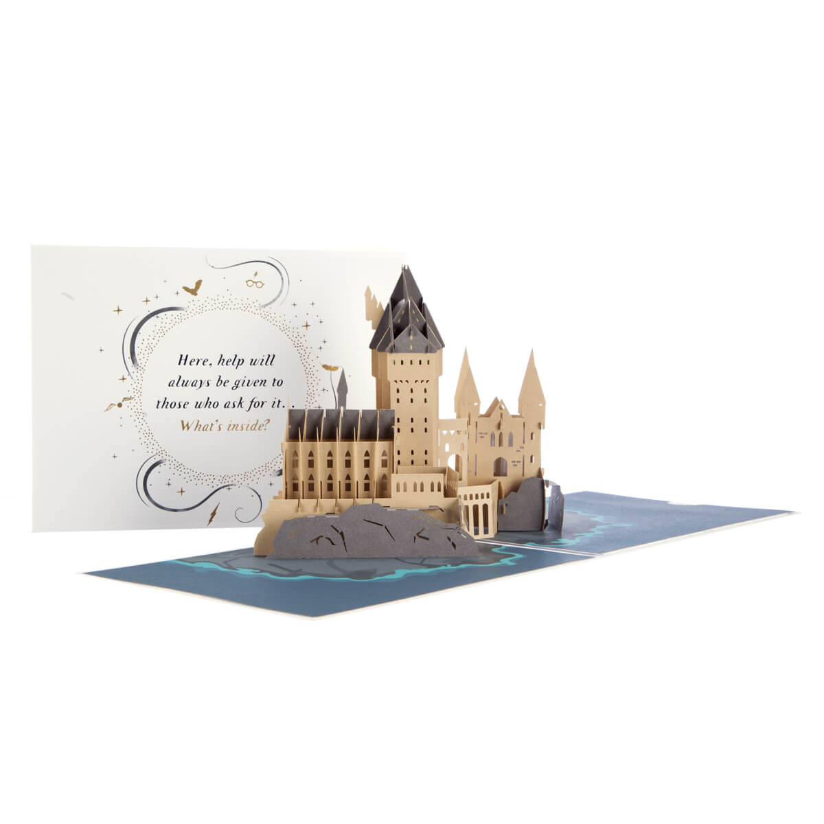 Harry Potter Hogwarts Wizarding School Pop-Up Greeting Card