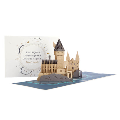 Harry Potter Hogwarts Wizarding School Pop-Up Greeting Card