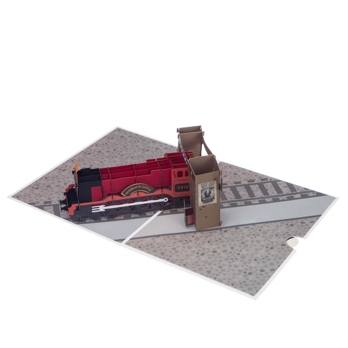 Harry Potter Hogwarts Express Pop-Up Greeting Card