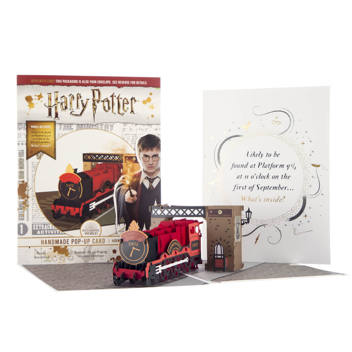 Harry Potter Hogwarts Express Pop-Up Greeting Card