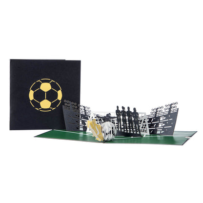 Women's Football Team Pop Up Greeting Card