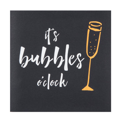 It's Bubbles O'clock Pop Up Greeting Card
