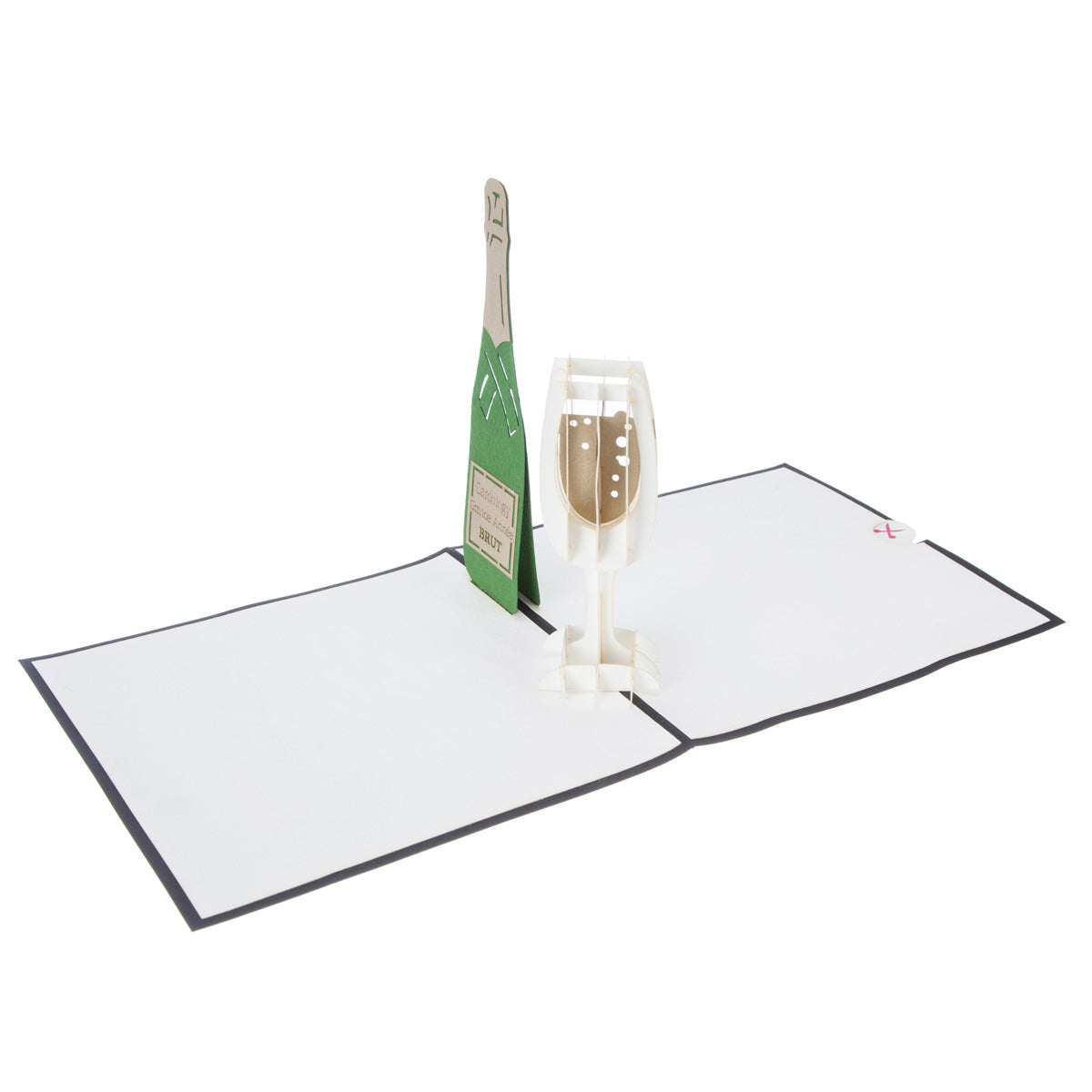 It's Bubbles O'clock Pop Up Greeting Card