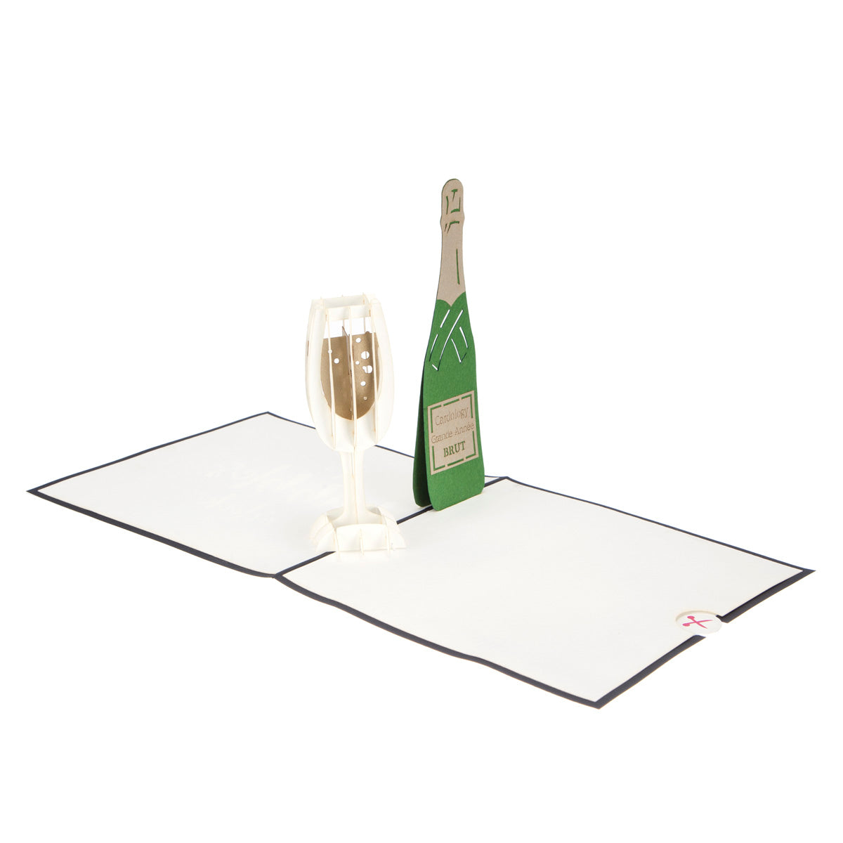 It's Bubbles O'clock Pop Up Greeting Card