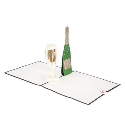 It's Bubbles O'clock Pop Up Greeting Card