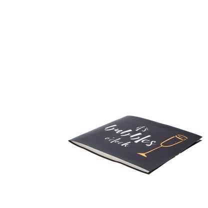 It's Bubbles O'clock Pop Up Greeting Card