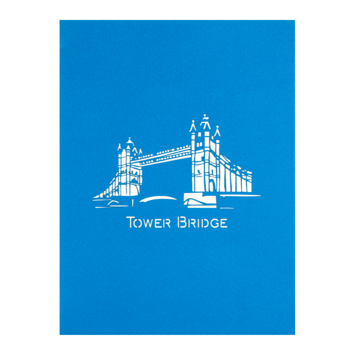 Tower Bridge City Of London Pop Up Greeting Card
