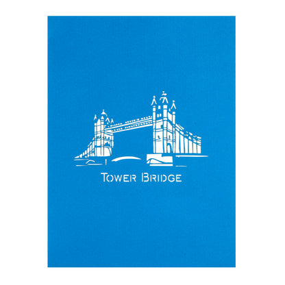 Tower Bridge City Of London Pop Up Greeting Card