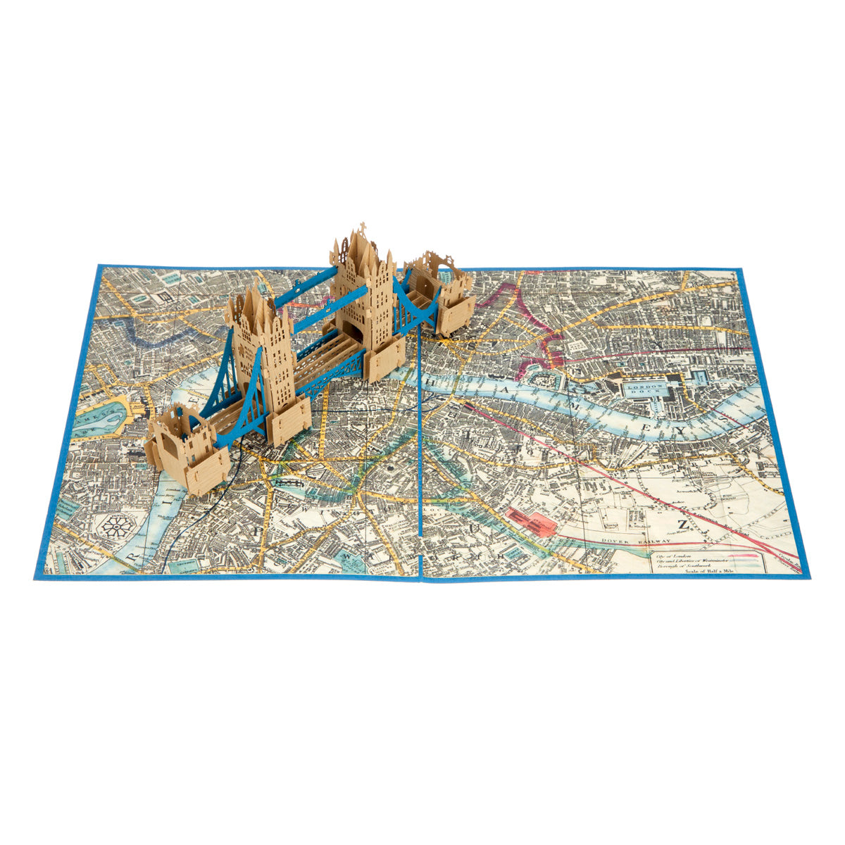 Tower Bridge City Of London Pop Up Greeting Card