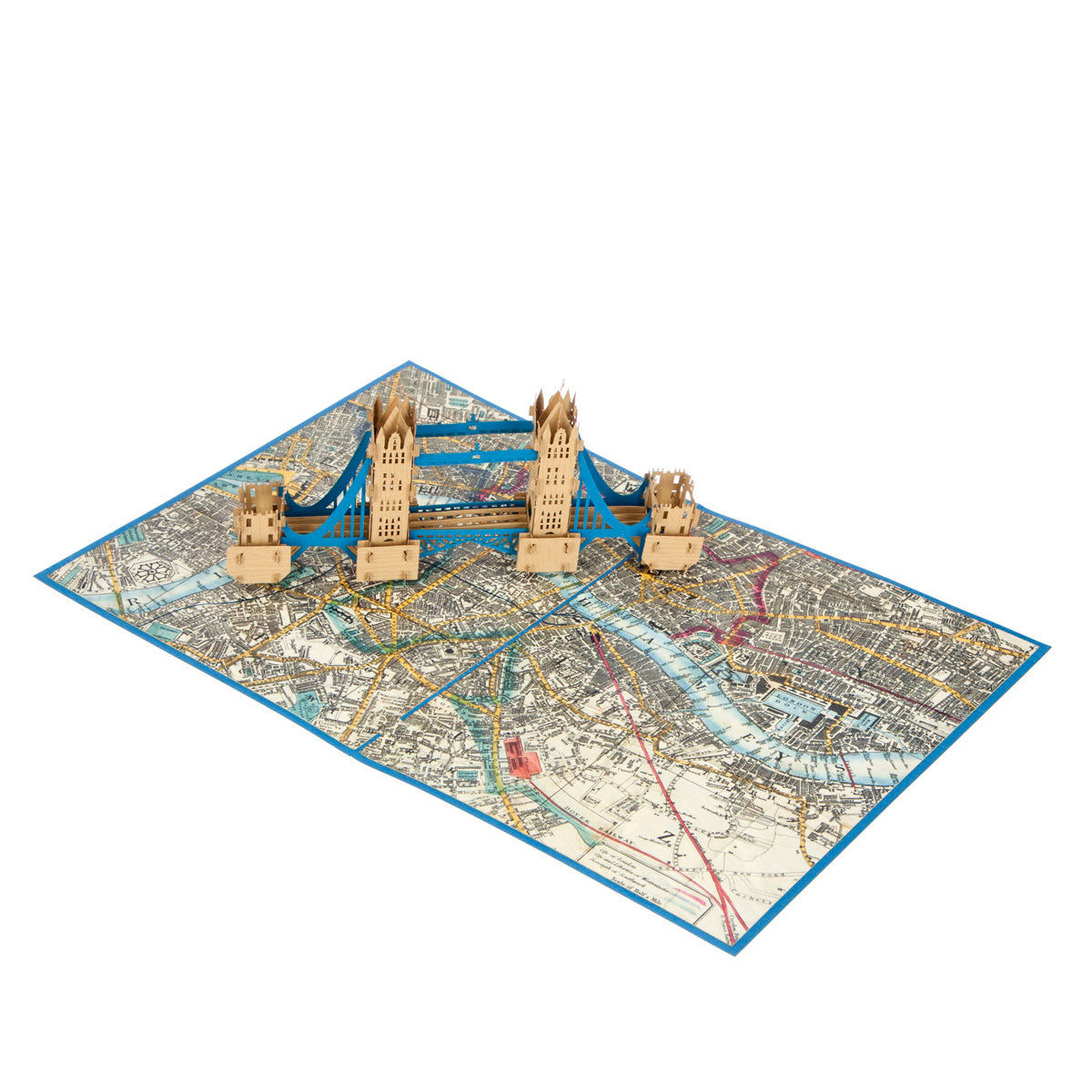 Tower Bridge City Of London Pop Up Greeting Card