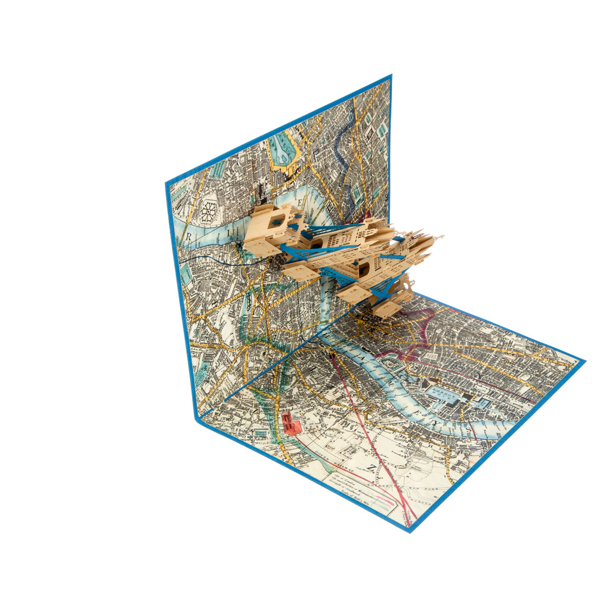 Tower Bridge City Of London Pop Up Greeting Card