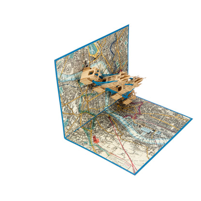 Tower Bridge City Of London Pop Up Greeting Card