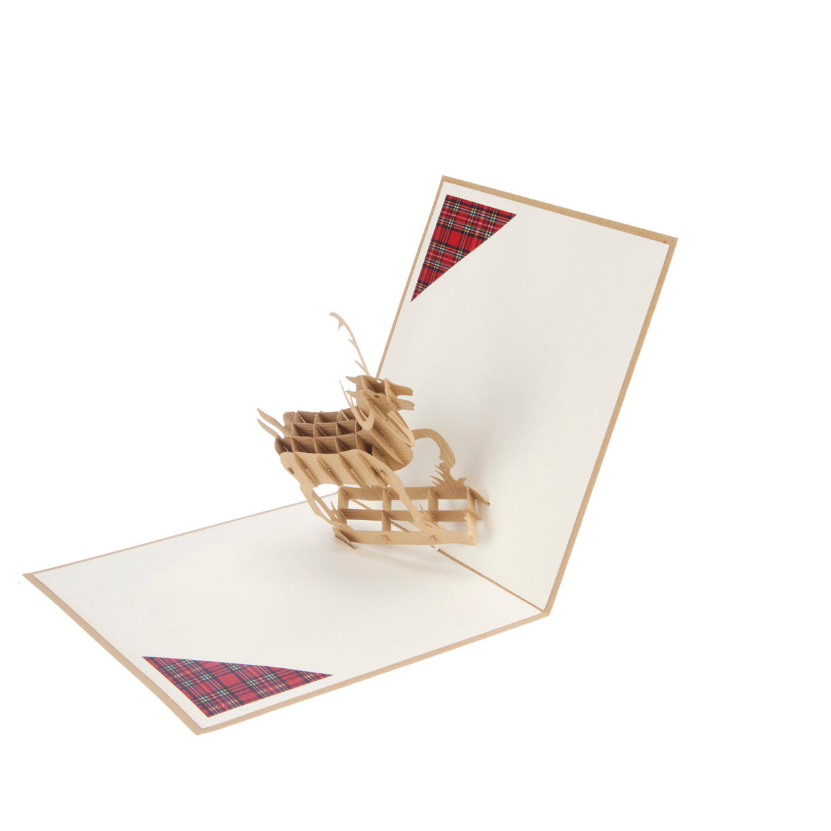 Majestic Highland Stag Pop Up Greeting Card