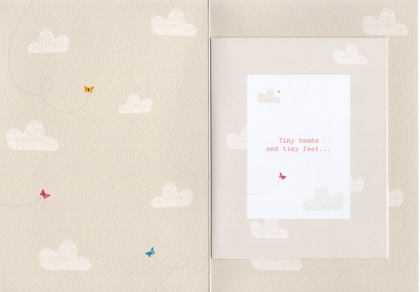 New Baby Girl So Very Precious New Baby Greeting Card