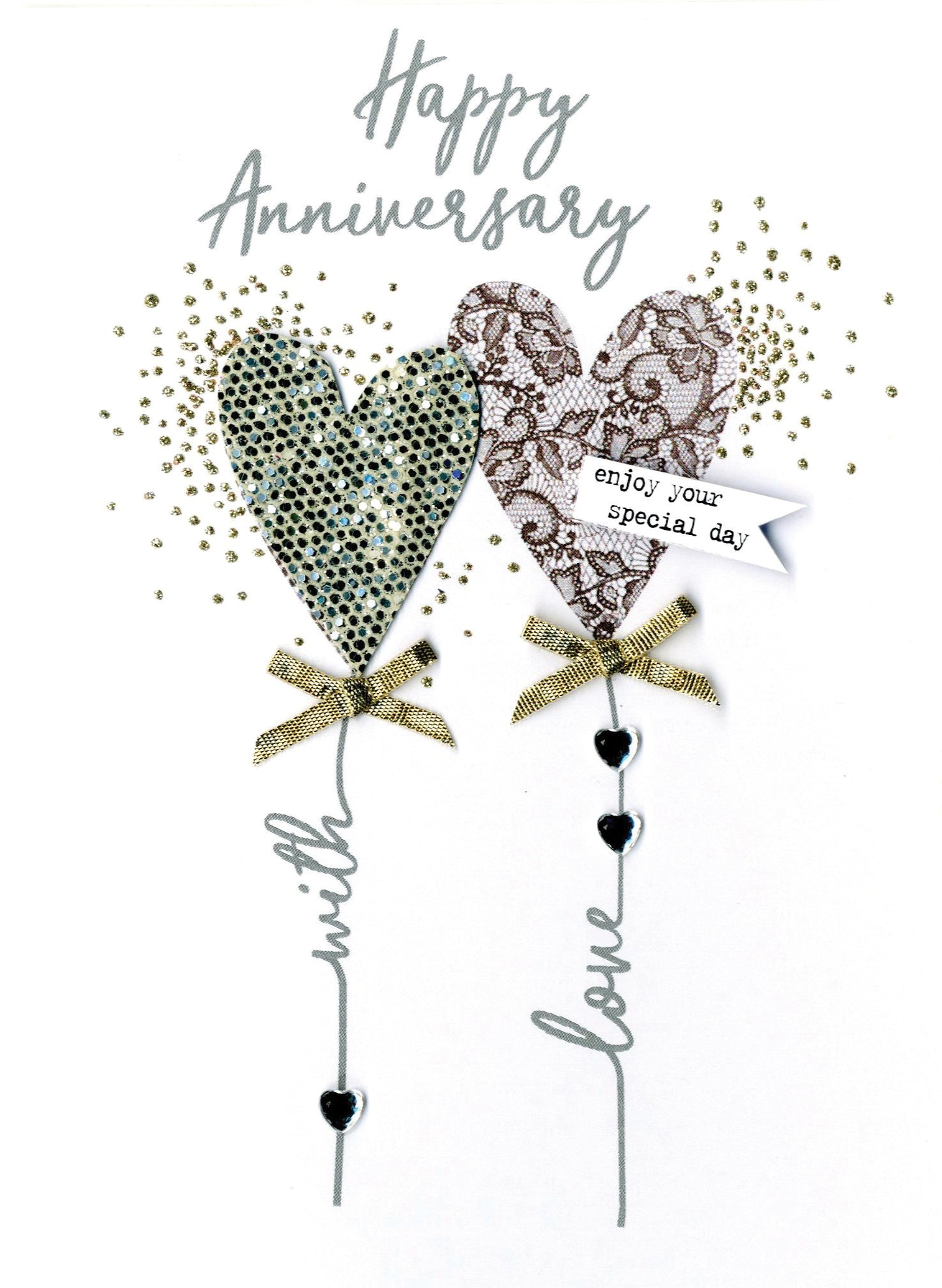Happy Anniversary With Love Irresistible Greeting Card