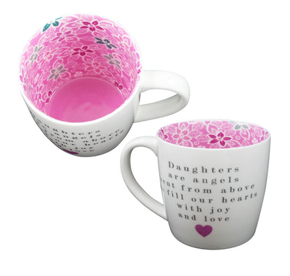 Daughters Are Like Angels Inside Out Mug In Gift Box
