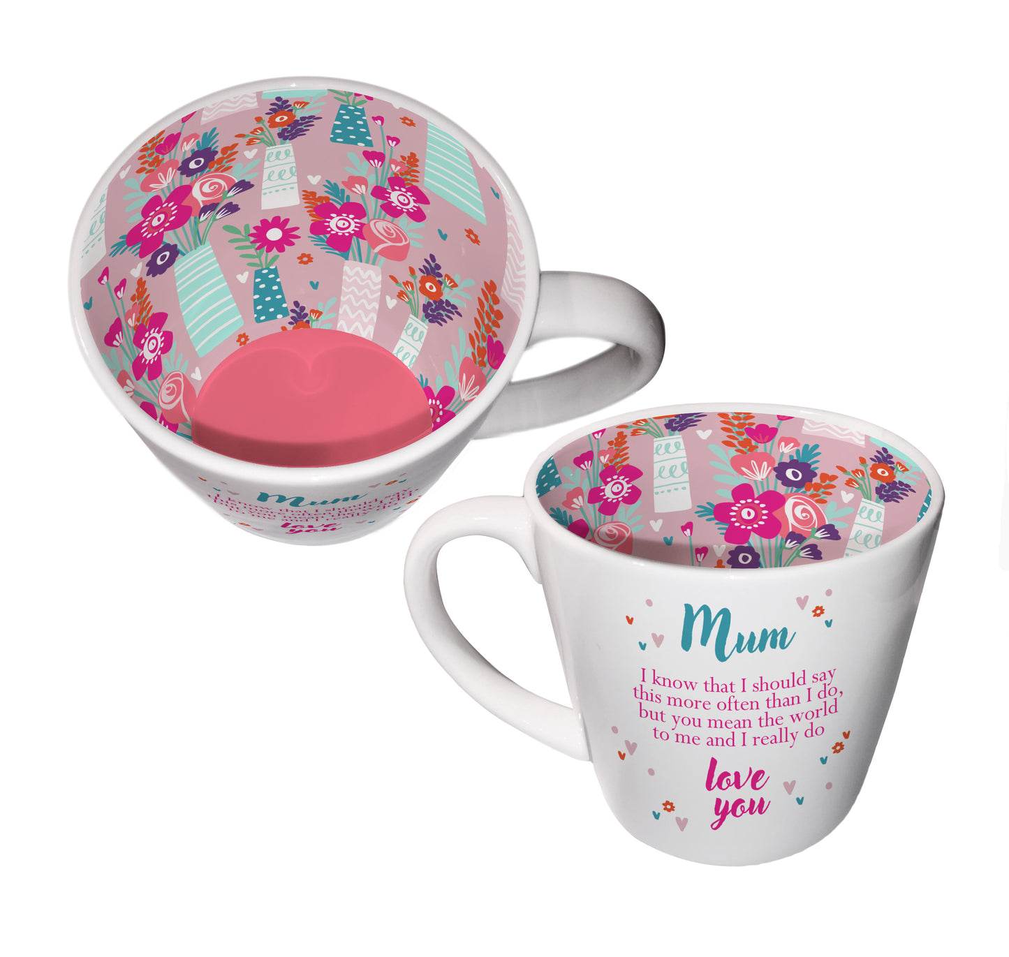 Mum You Mean The World To Me Inside Out Mug