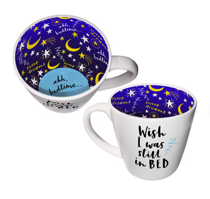 Inside Out Wish I Was Still In Bed Novelty Mug In Gift Box
