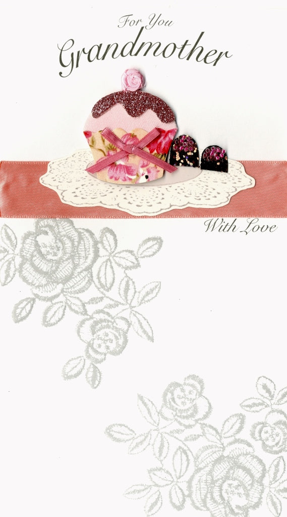 For You Grandmother Happy Birthday Greeting Card